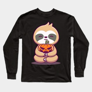 Spooks the Sloth Long Sleeve T-Shirt